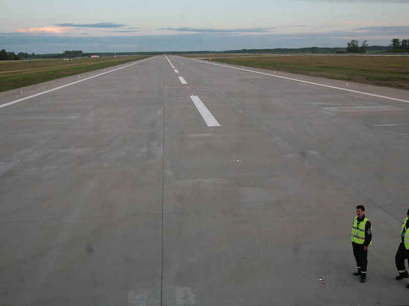 Расширение аэропорта. ВПП-II Аэропорт Толмачево